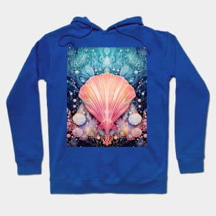 Summer Conch Shells Hoodie